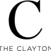 The Clayton black logo transparent